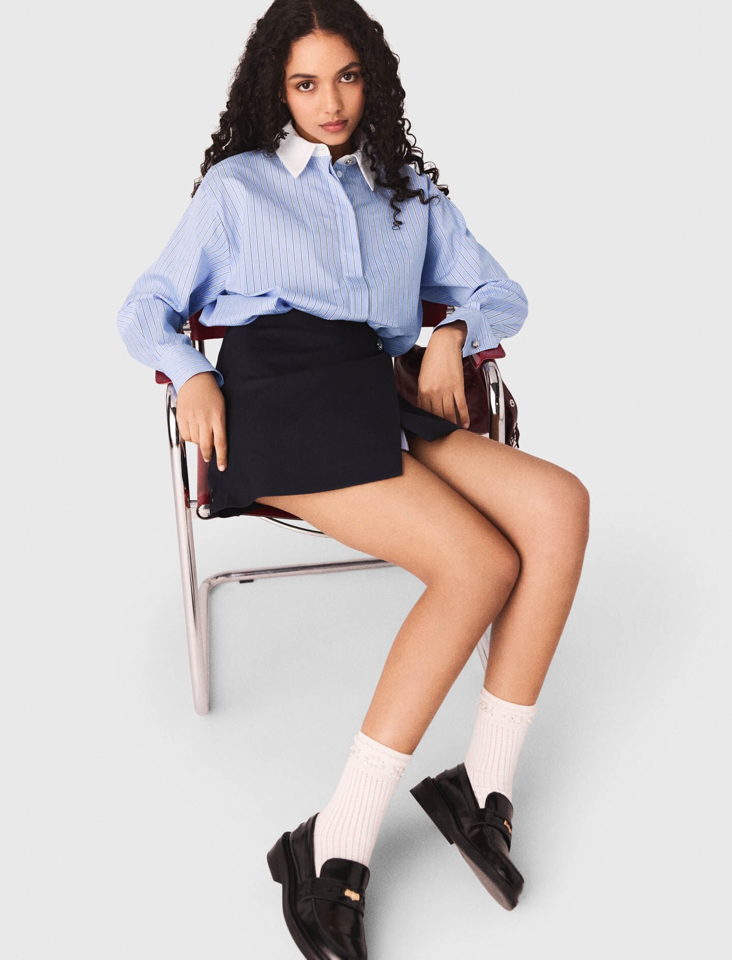 Maje 2-in-1 shirt dress