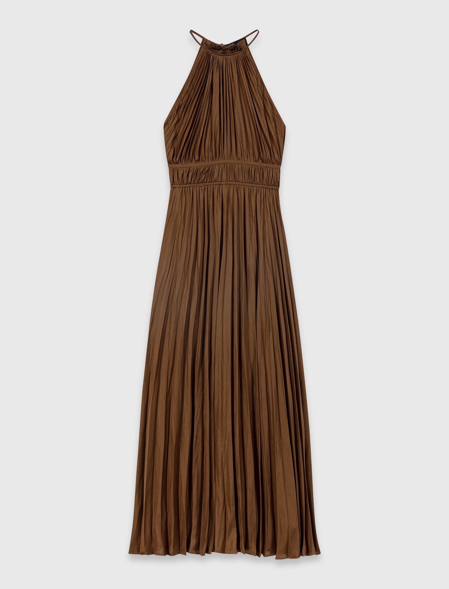 Maje Pleated maxi dress