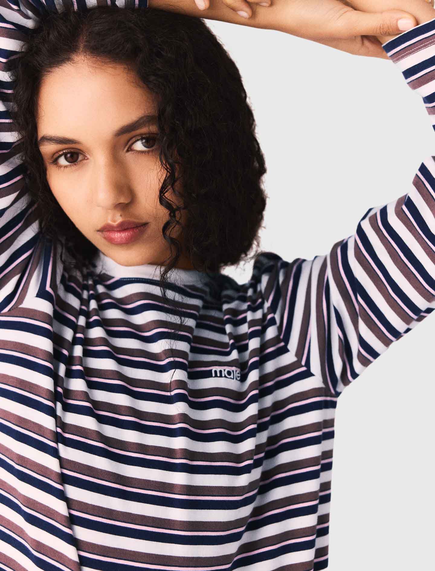 Maje Striped T-shirt