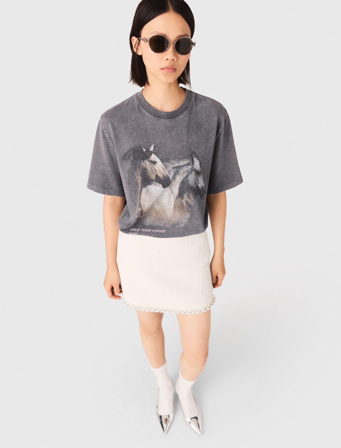 Maje Horse print T-shirt