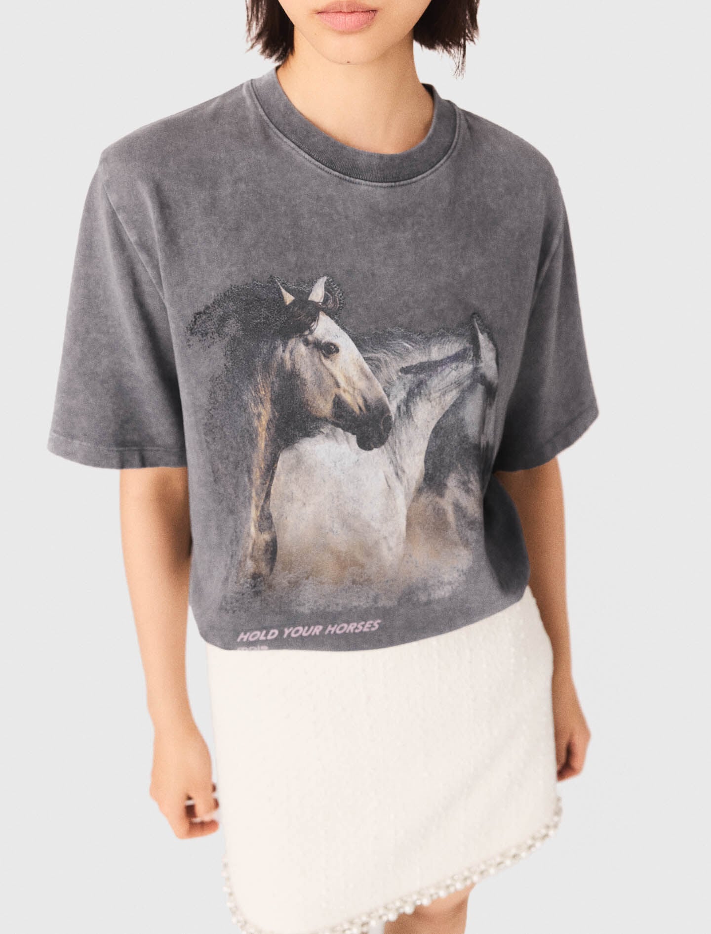 Maje Horse print T-shirt