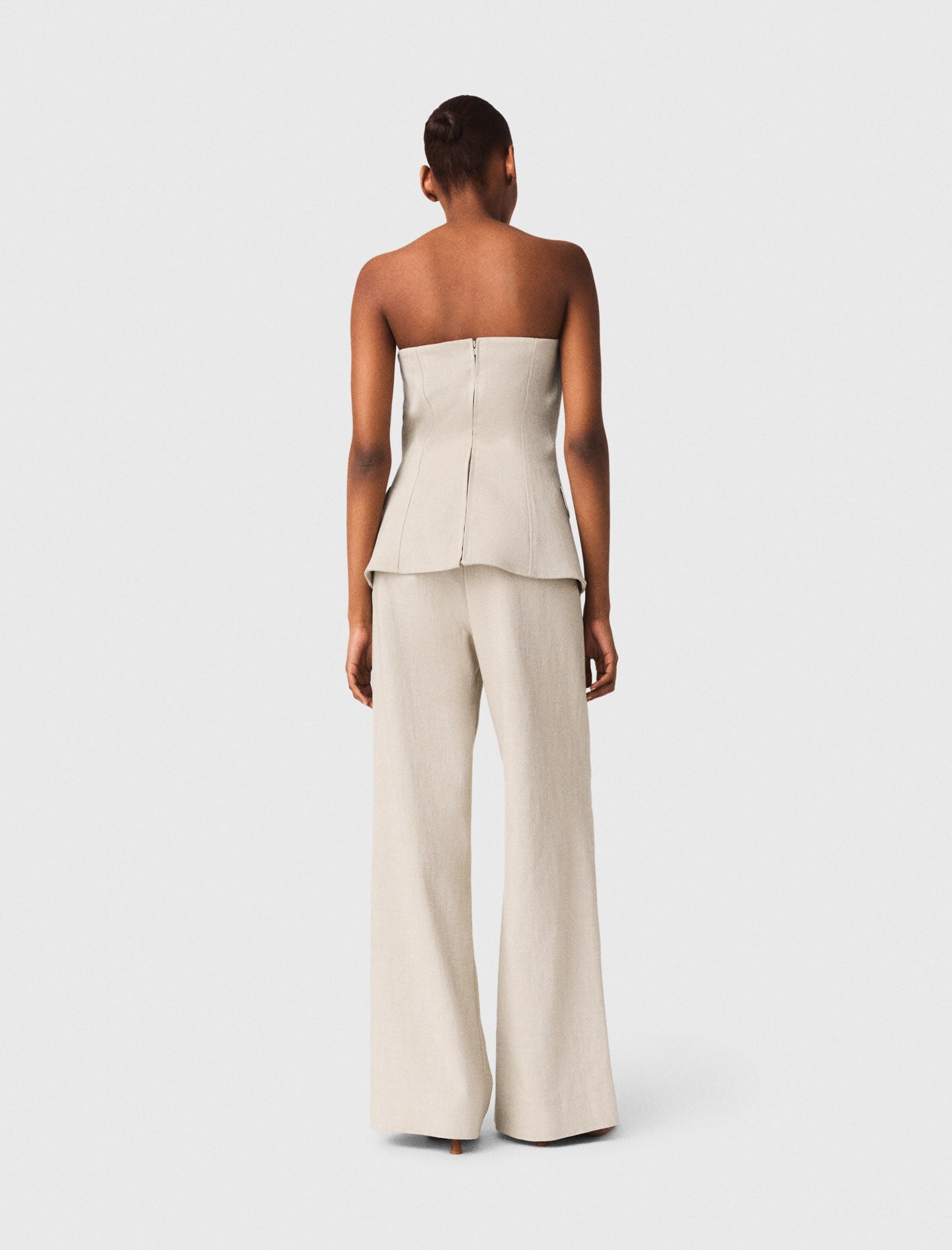 Maje Tailored bustier top