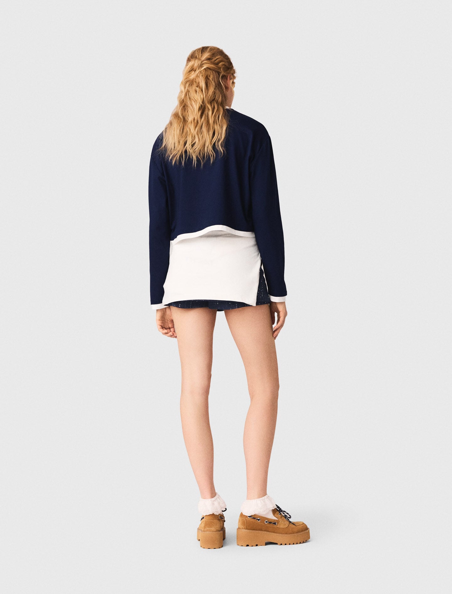 Maje Layered-effect T-shirt