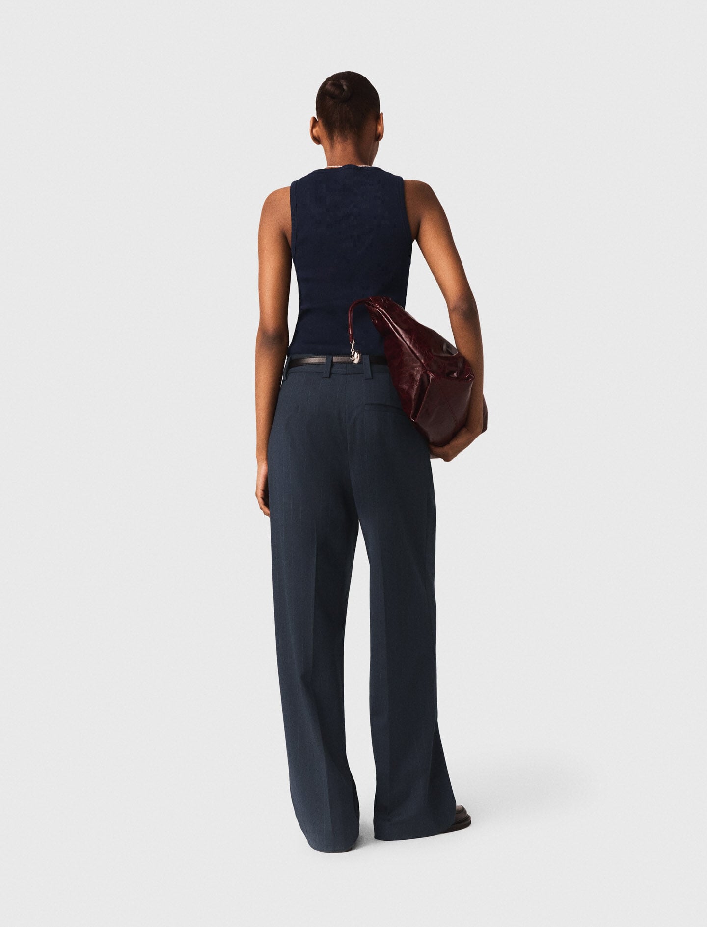 Maje Rib knit tank top