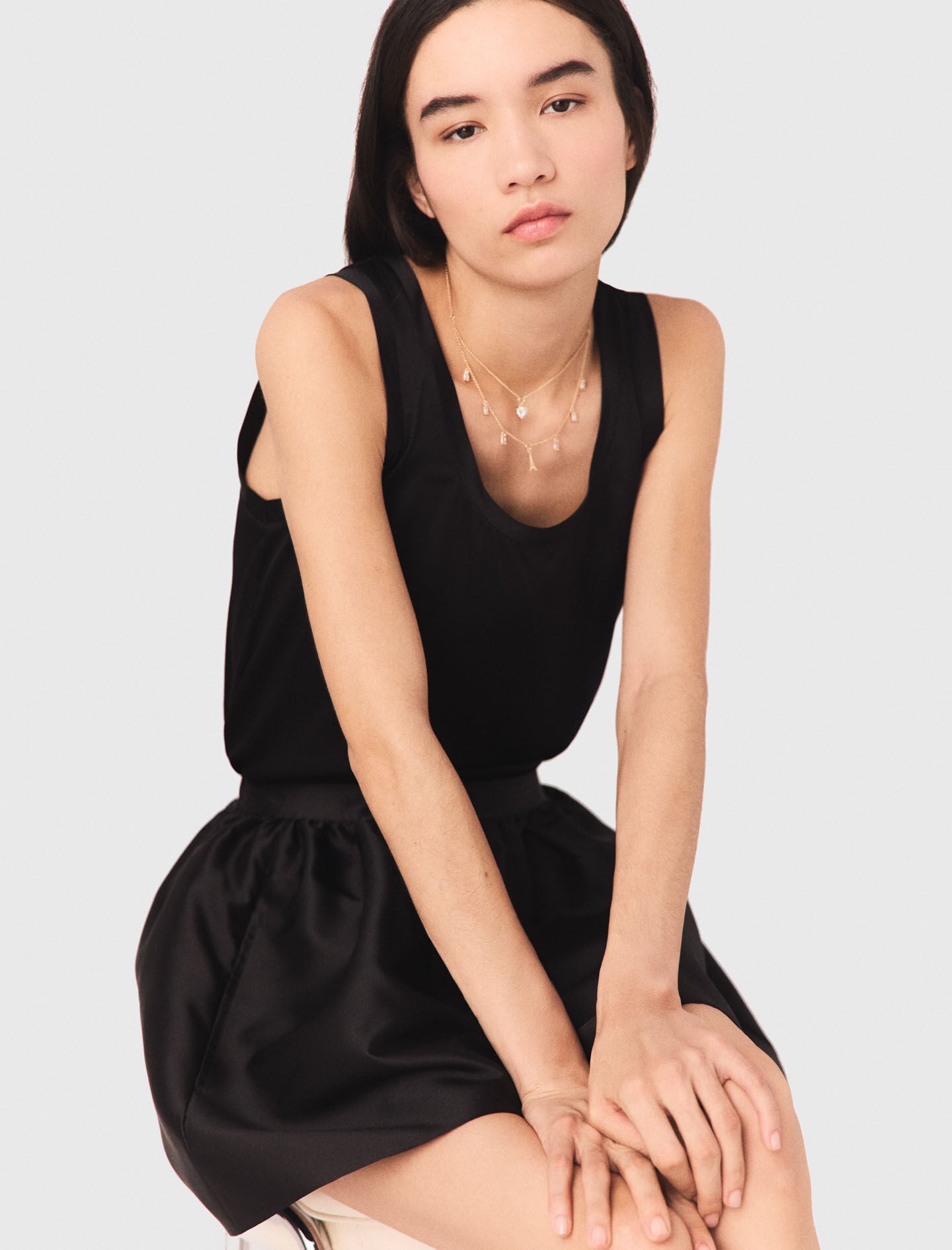 Maje Silk tank top