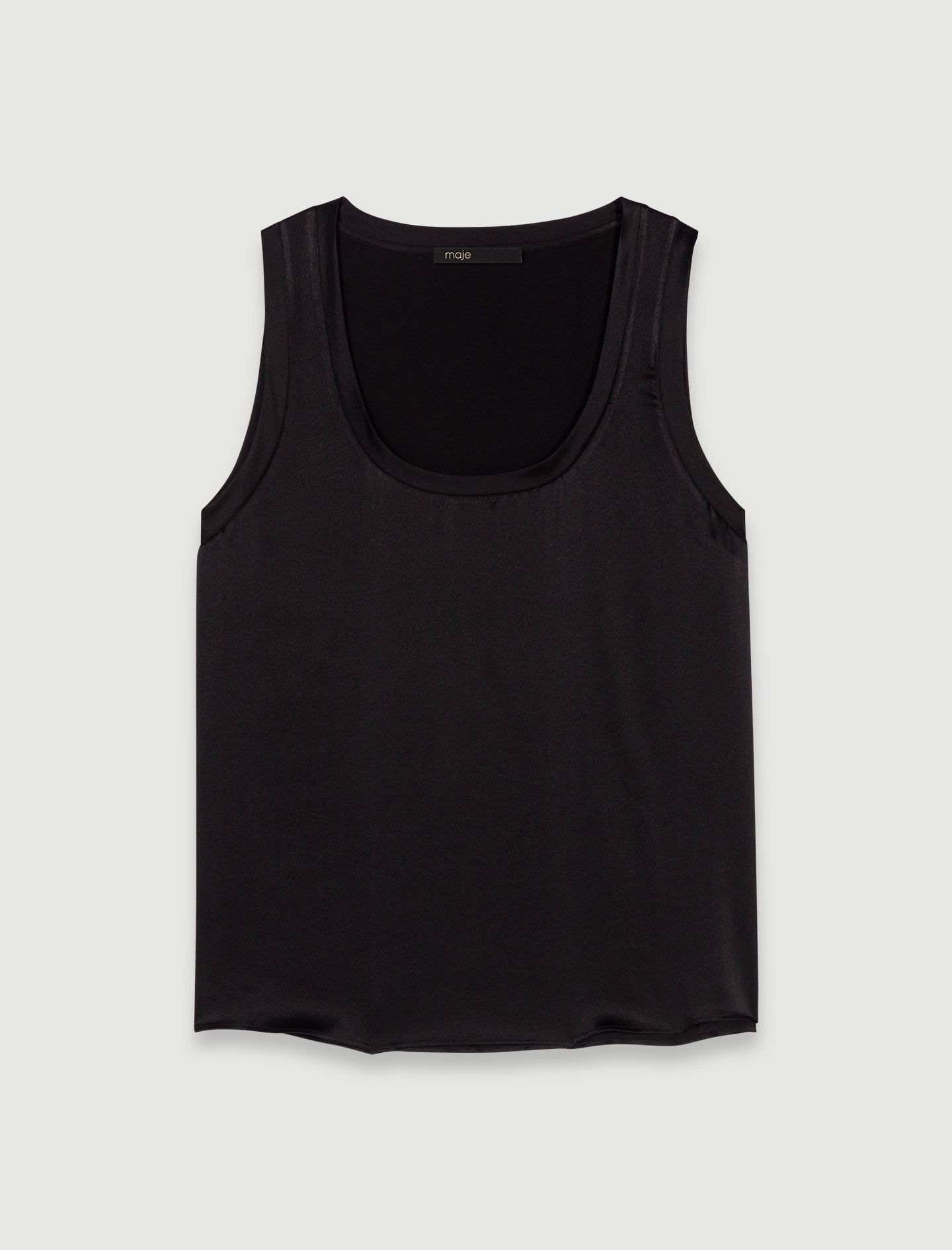 Maje Silk tank top