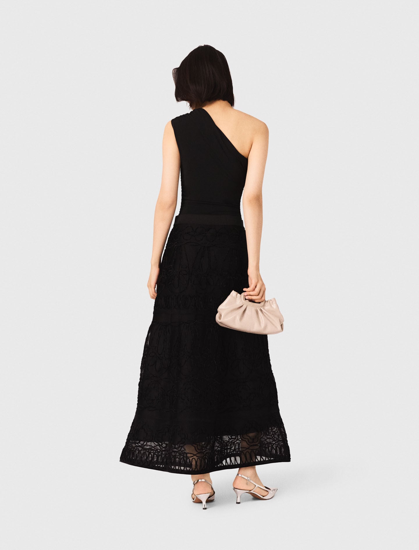 Maje Asymmetric bodysuit