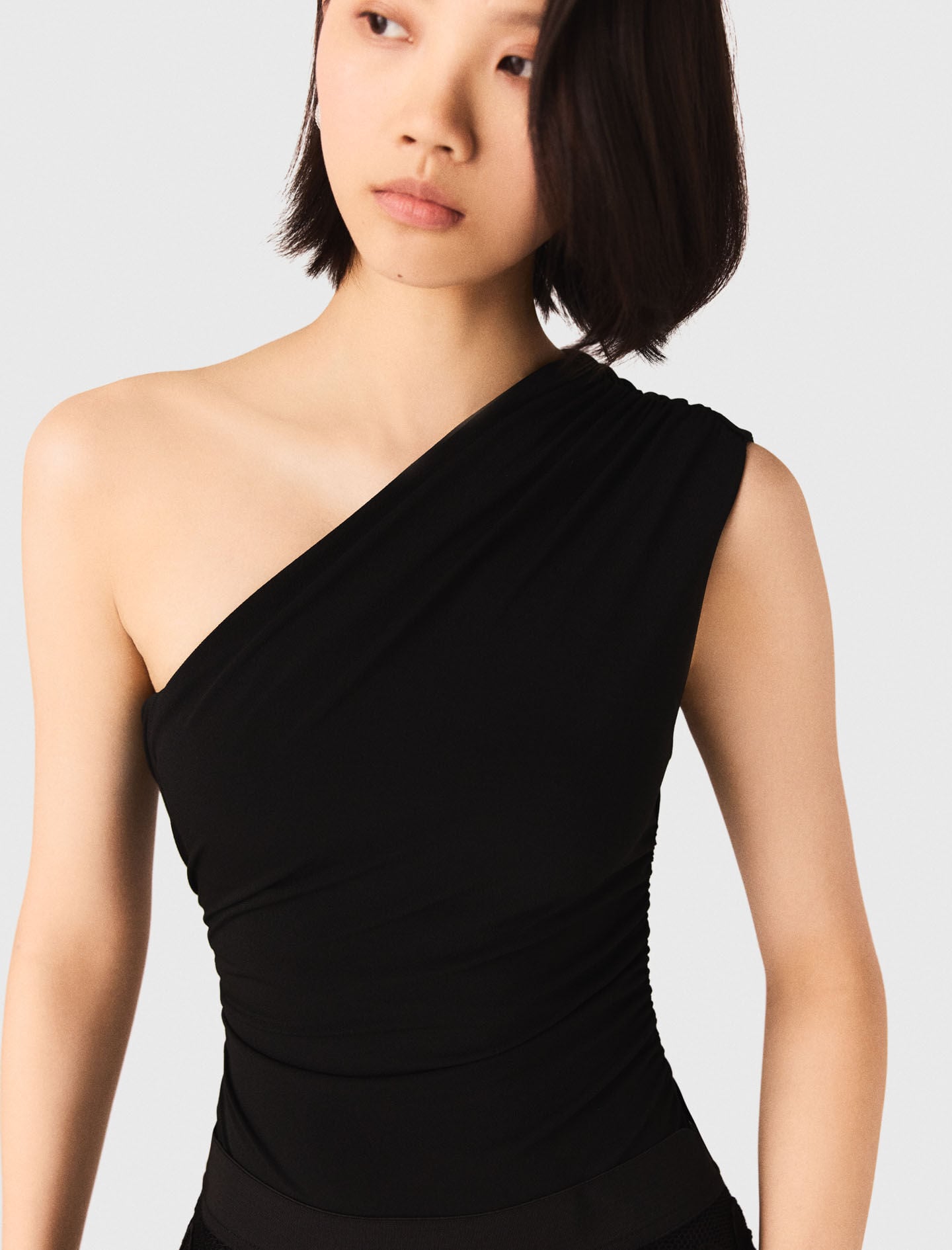 Maje Asymmetric bodysuit