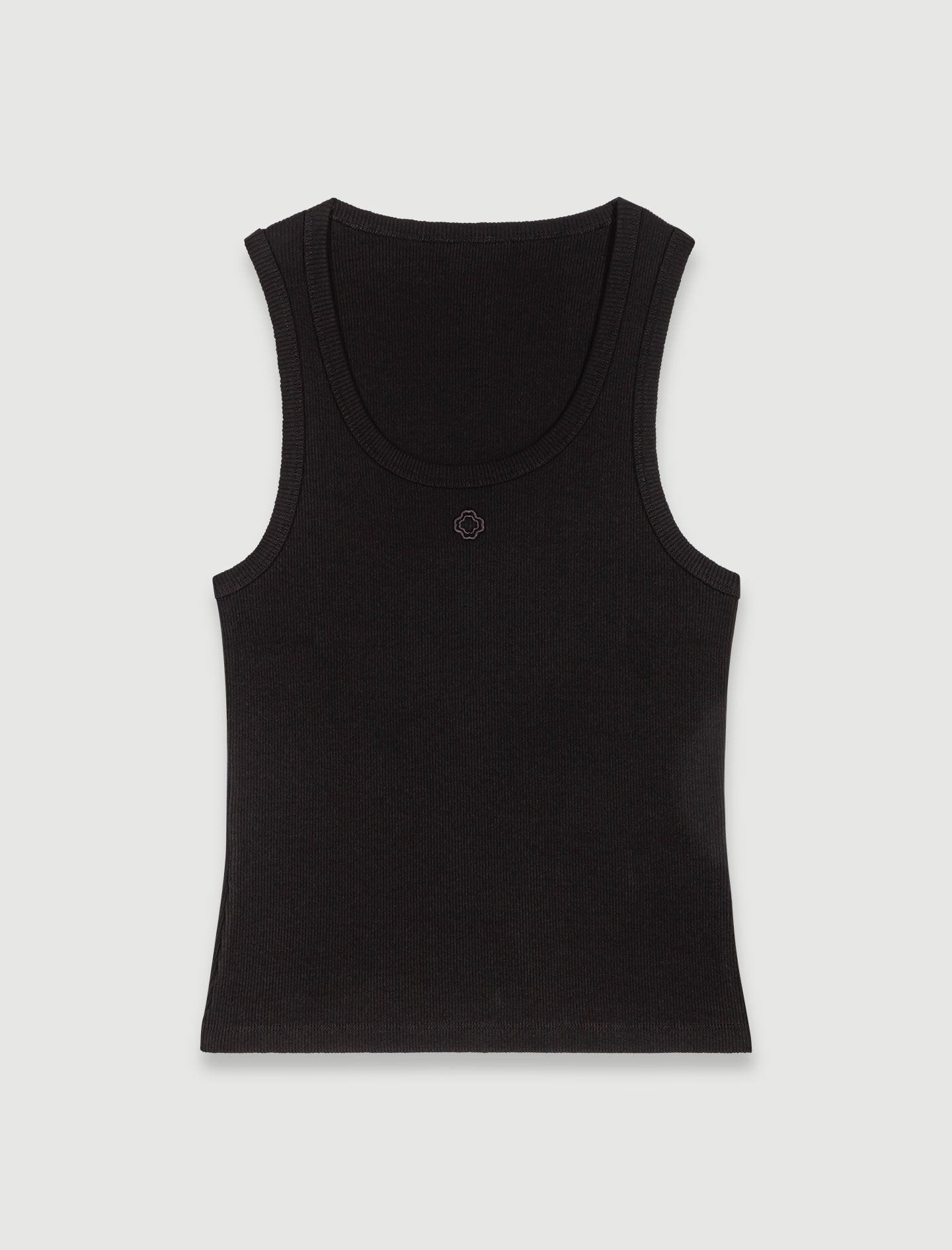 Maje Rib knit tank top