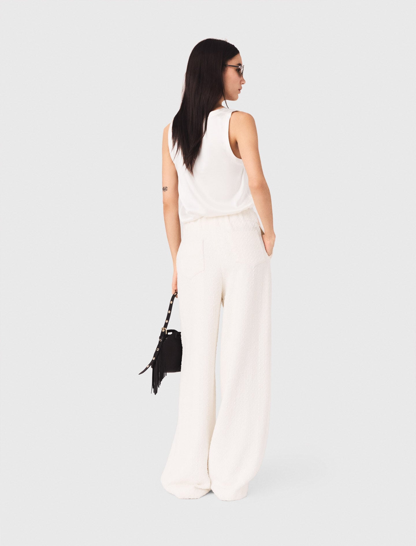 Maje Silk tank top