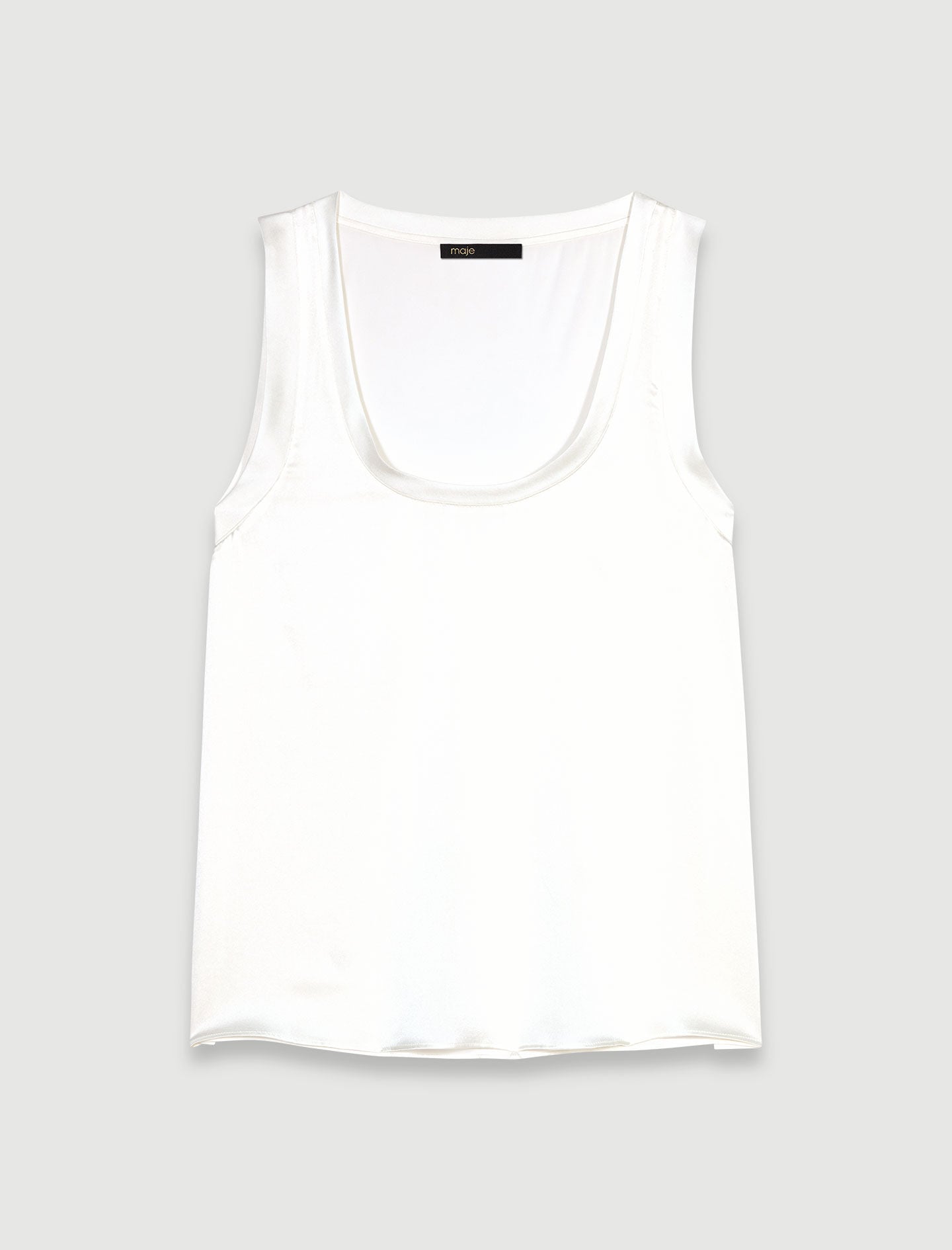 Maje Silk tank top