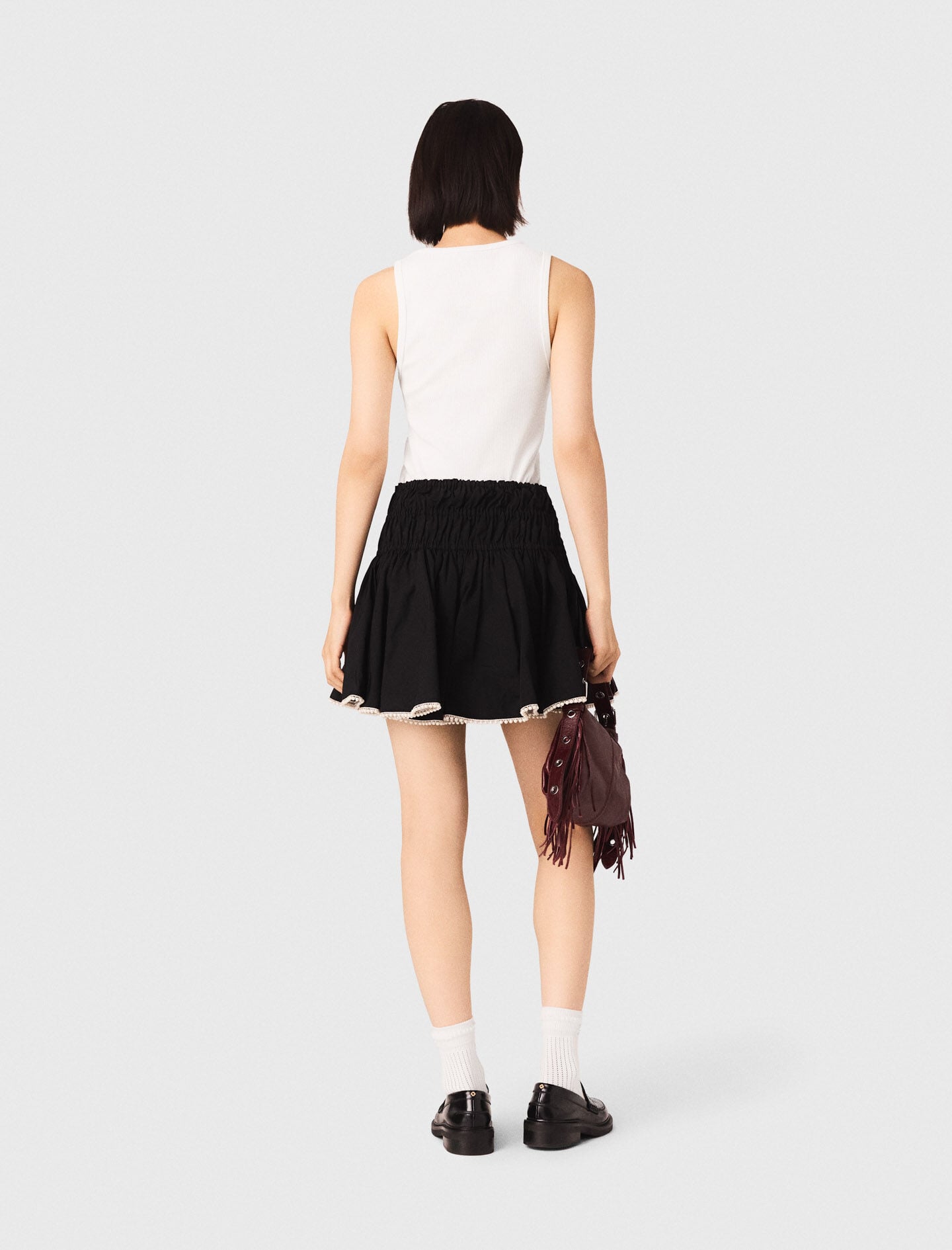 Maje Rib knit tank top