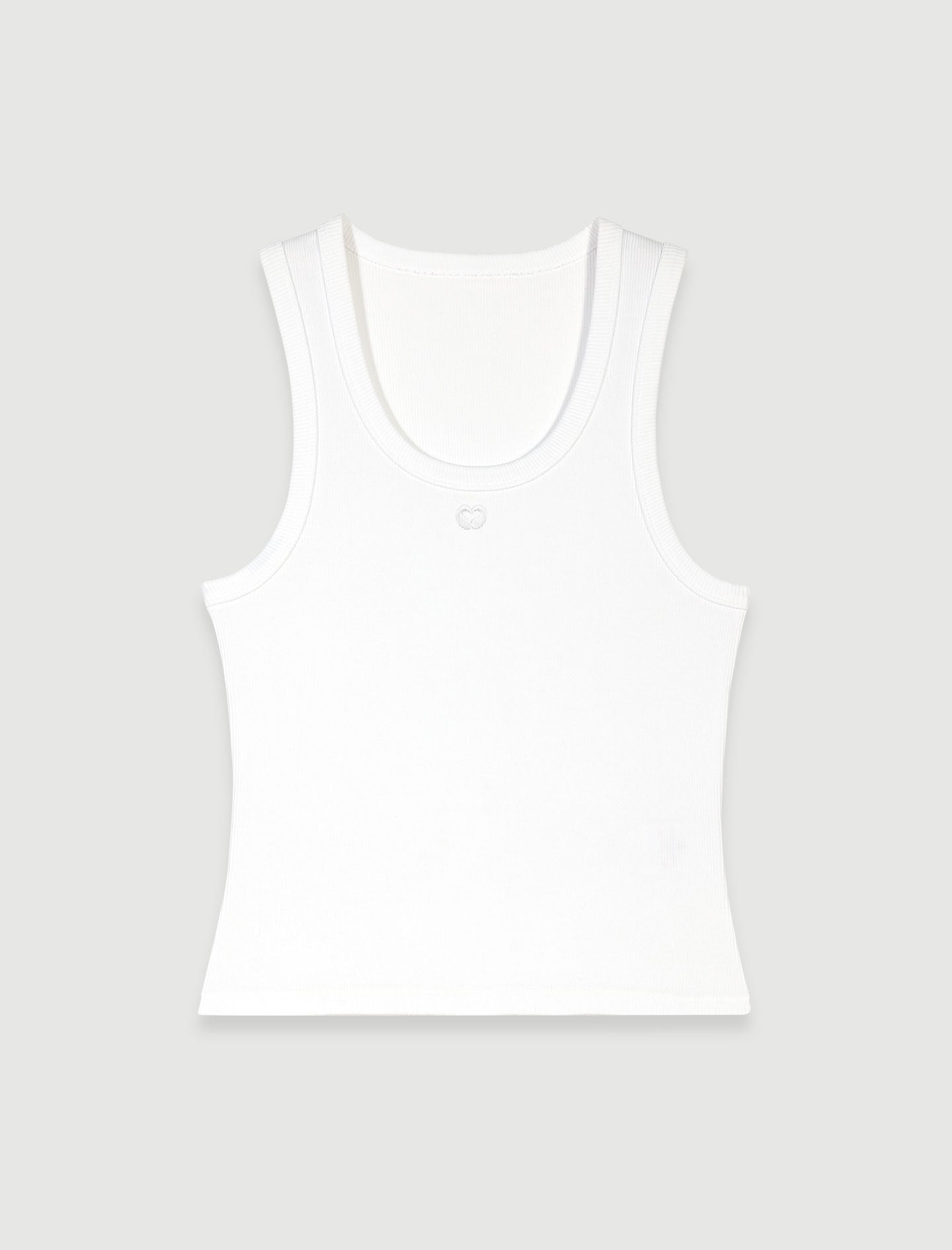 Maje Rib knit tank top