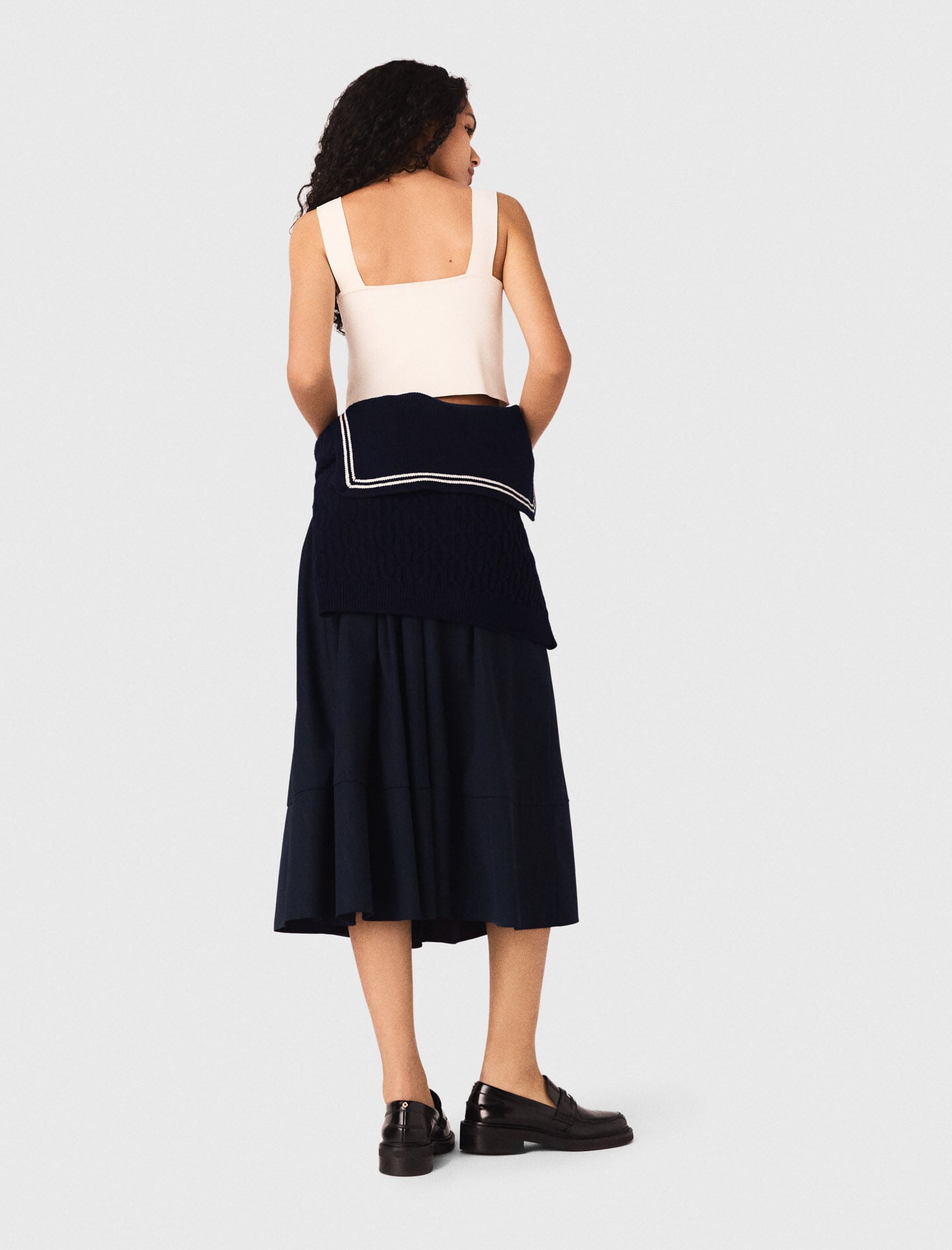 Maje Knit crop top