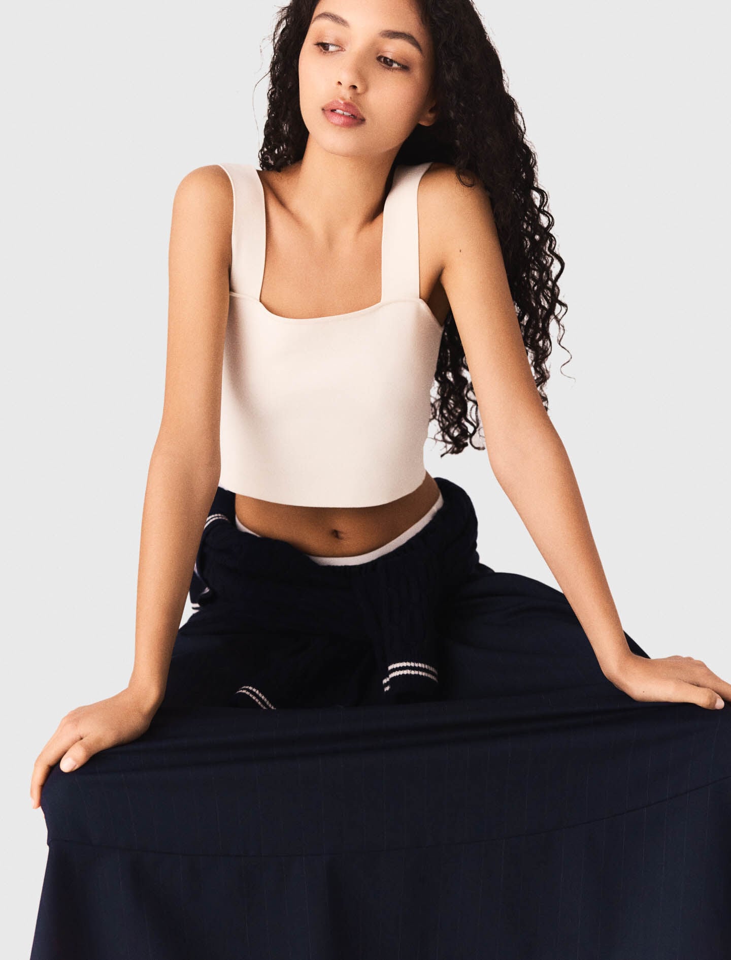 Maje Knit crop top