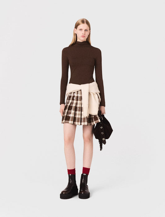 Maje Roll neck T-shirt