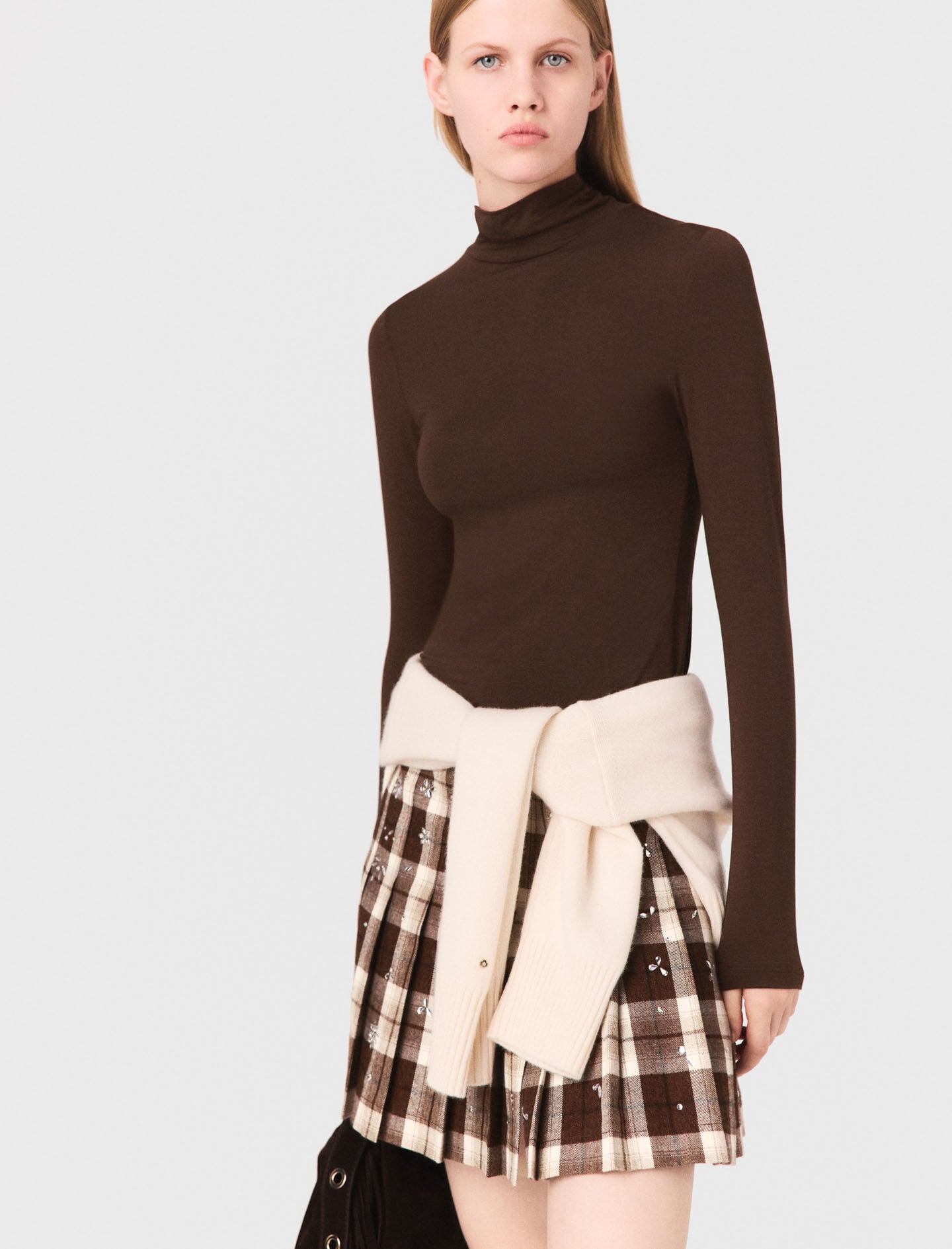 Maje Roll neck T-shirt