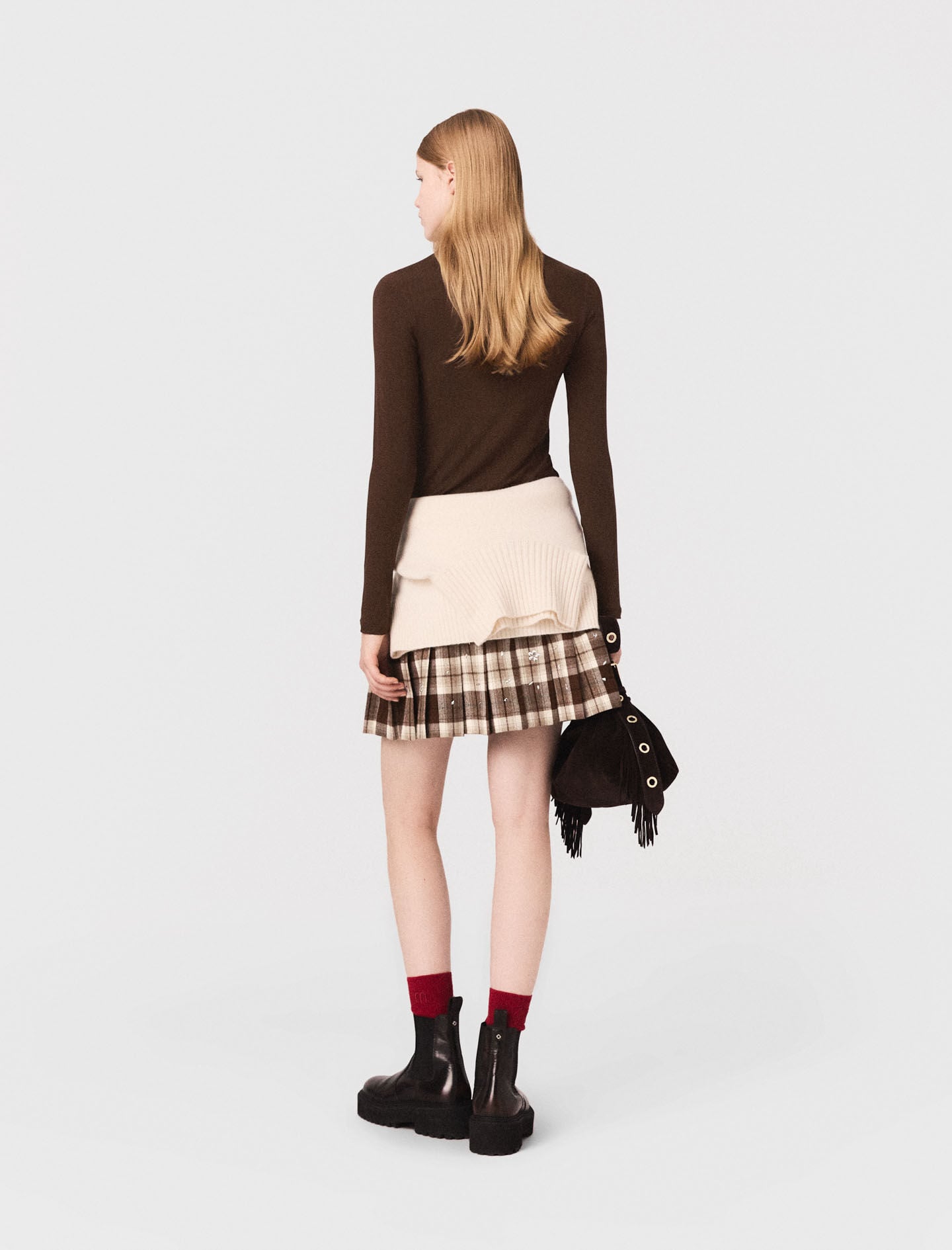 Maje Roll neck T-shirt