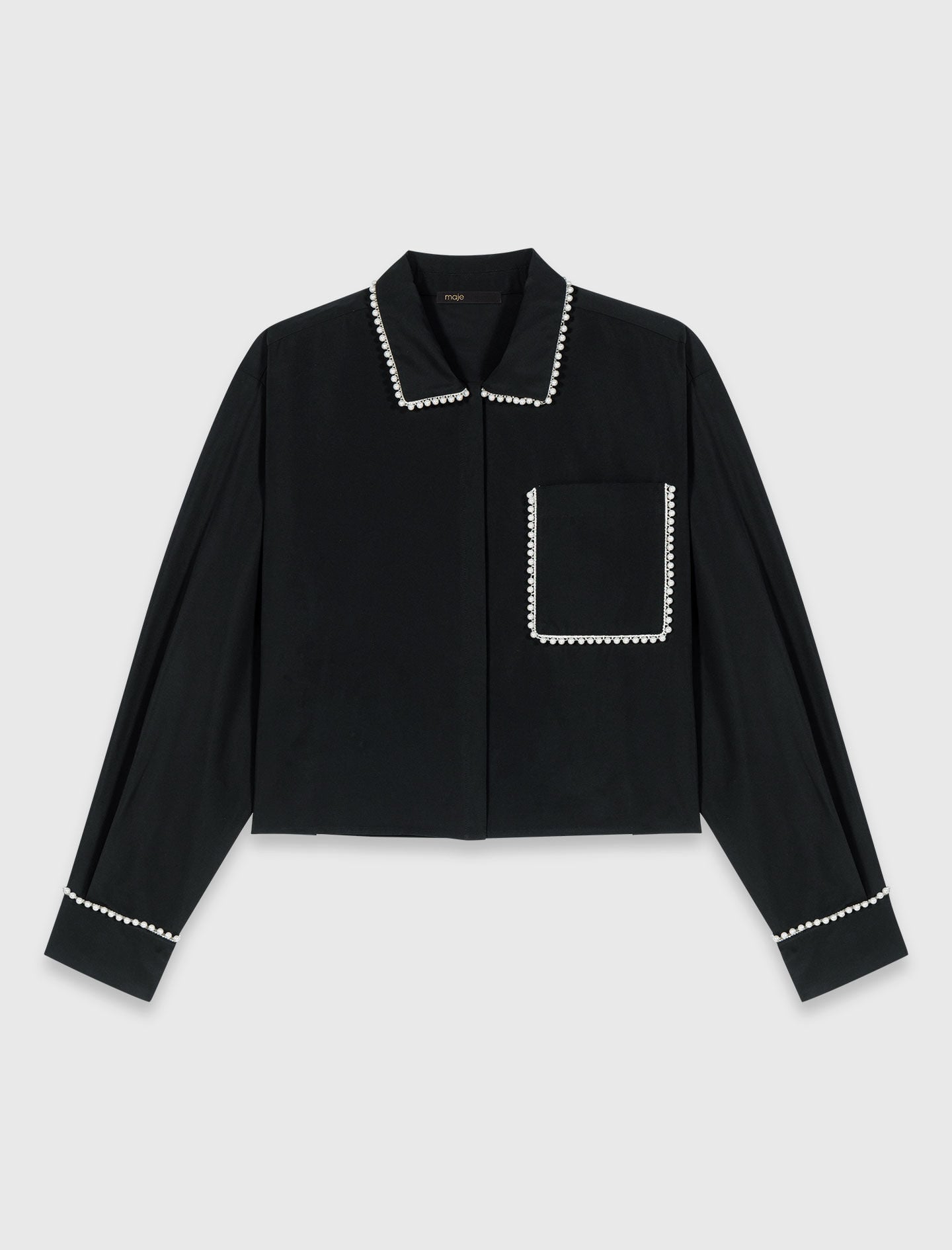 Maje Taffeta shirt