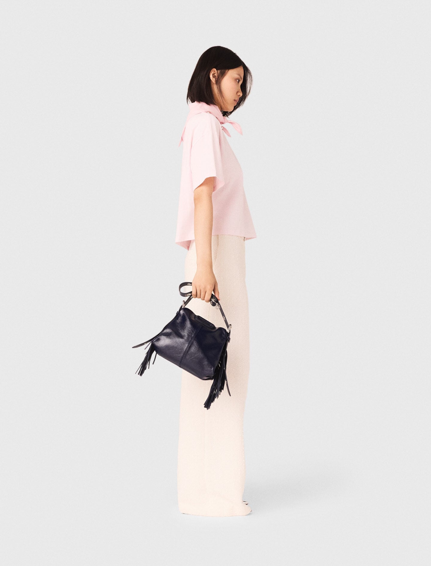 Maje Jewellery neck T-shirt