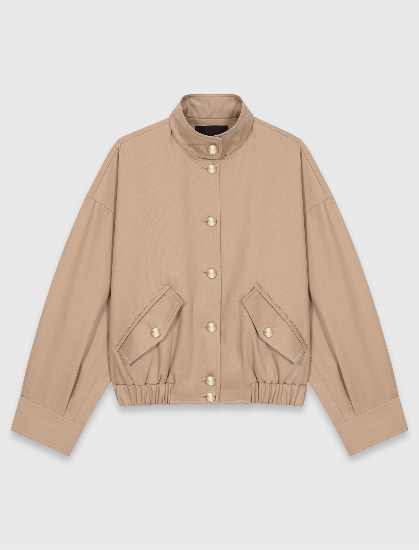 Maje Cotton bomber jacket
