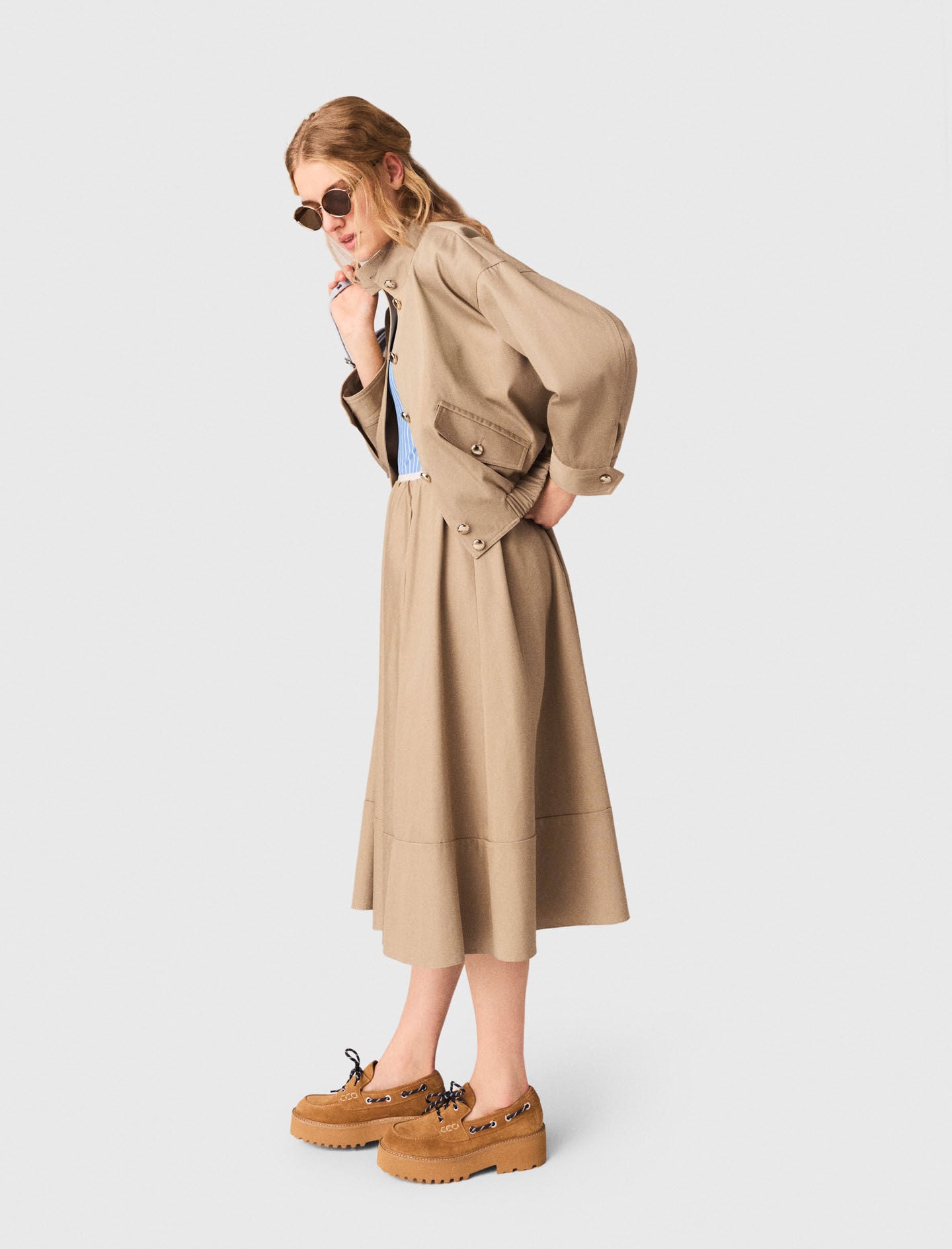 Maje Cotton bomber jacket