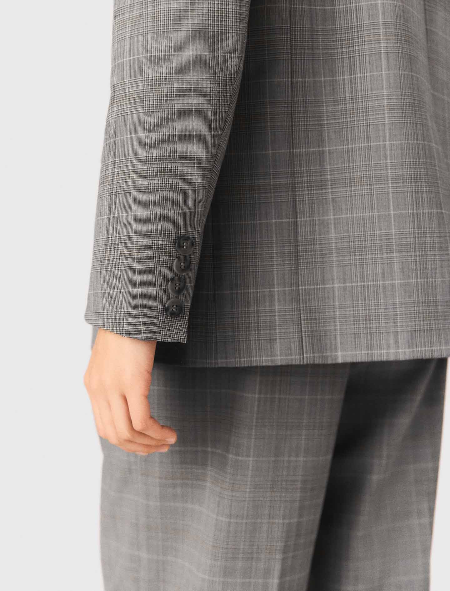 Maje Checked suit jacket