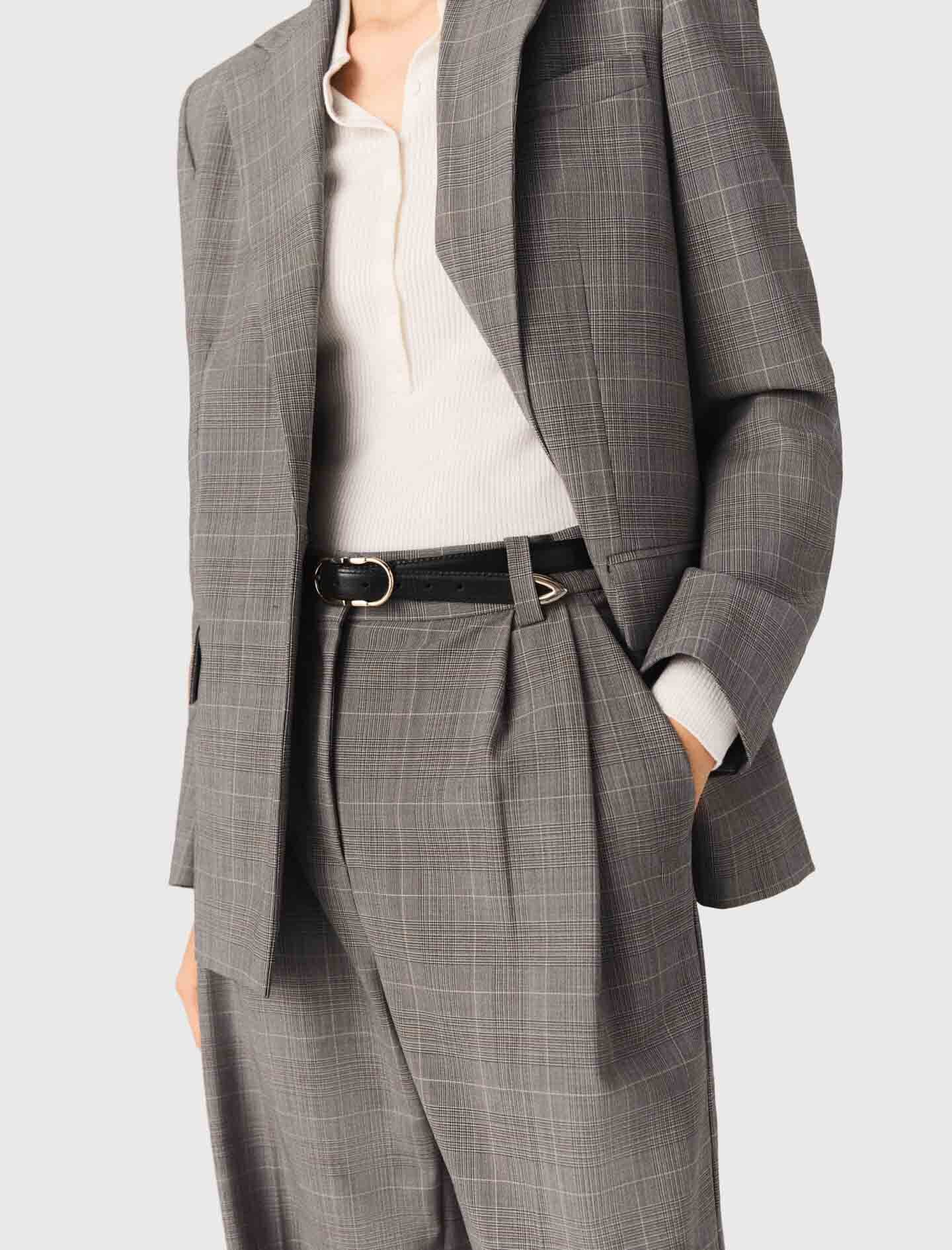 Maje Checked suit jacket
