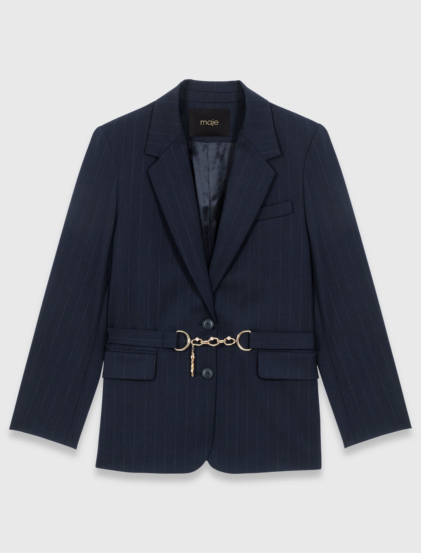 Maje Pinstripe suit jacket