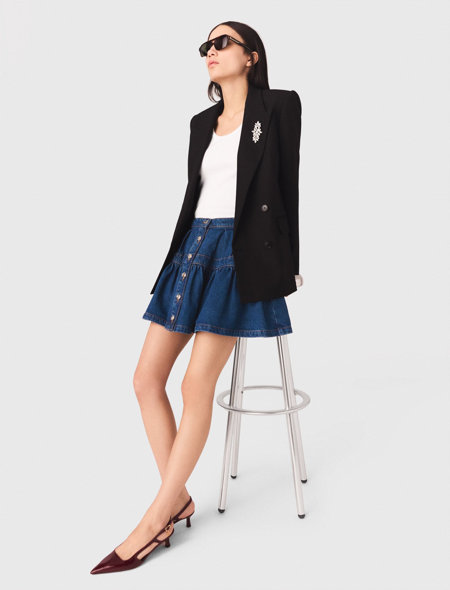 Maje Double-breasted jacket