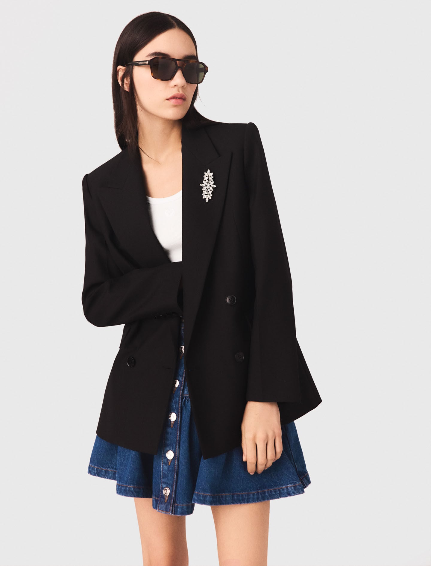 Maje Double-breasted jacket