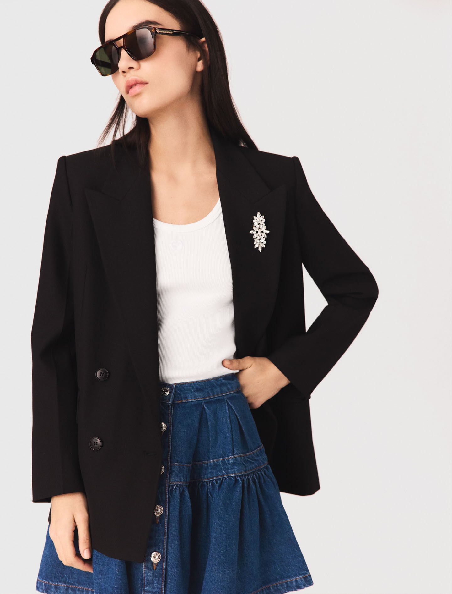 Maje Double-breasted jacket