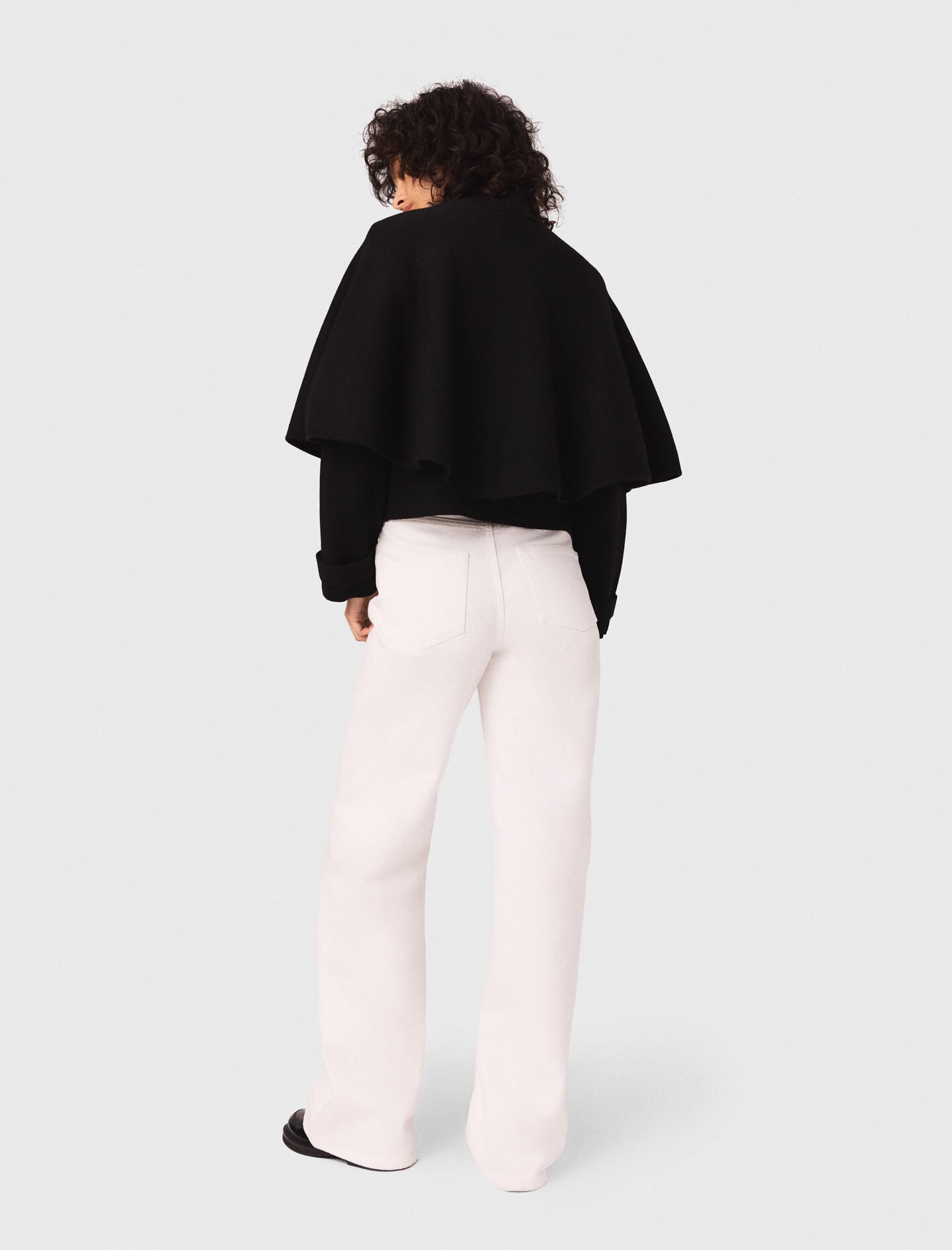 Maje Cape-effect cardigan