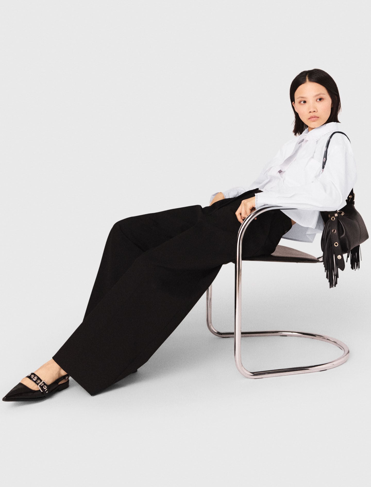 Maje Balloon suit trousers