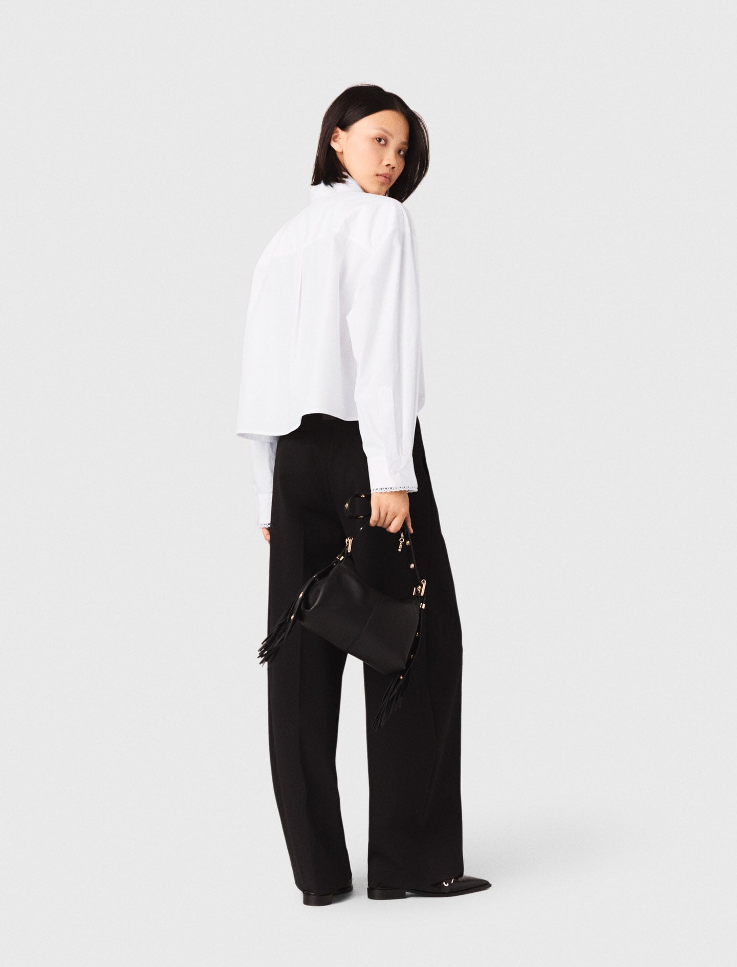 Maje Balloon suit trousers