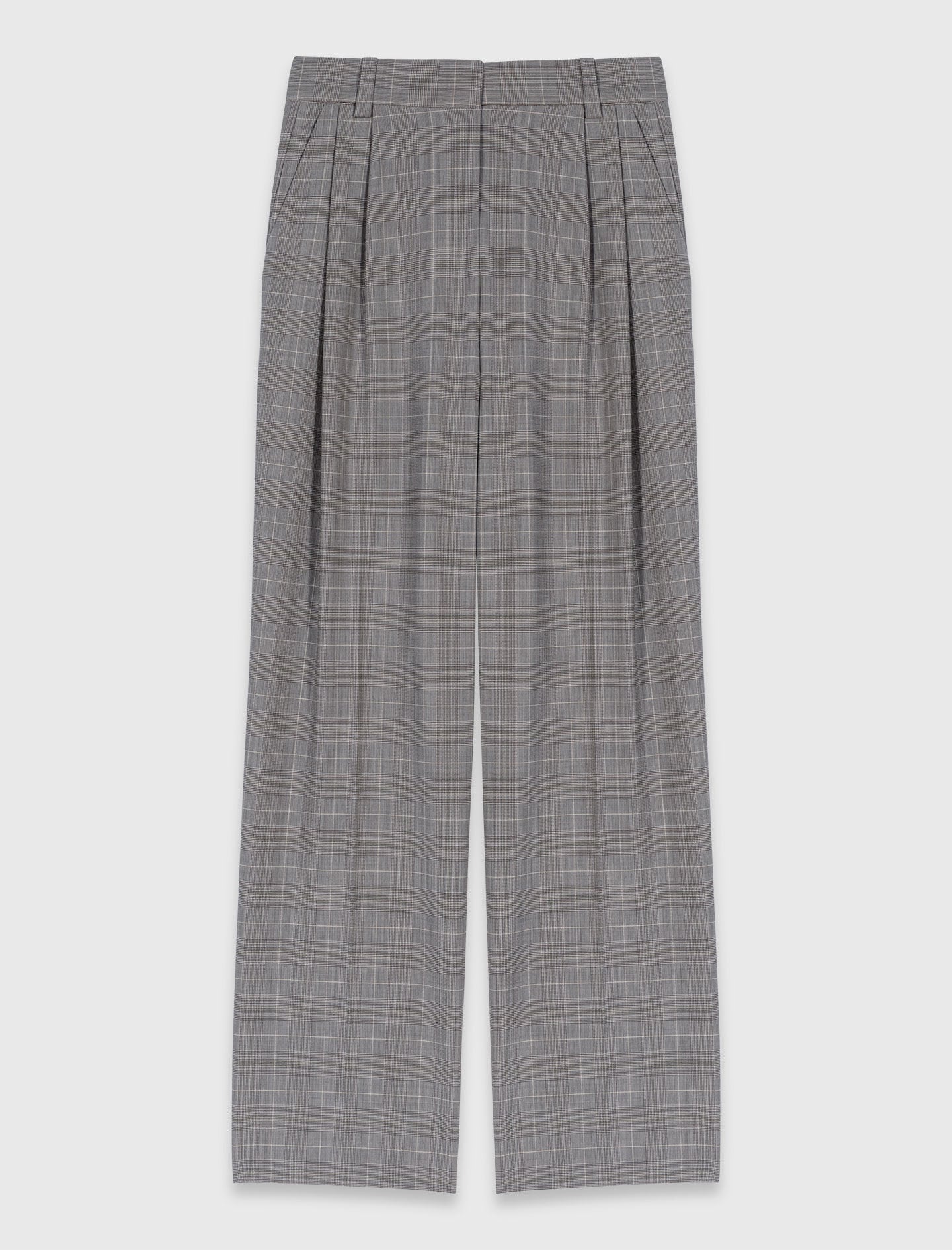 Maje Checked suit trousers