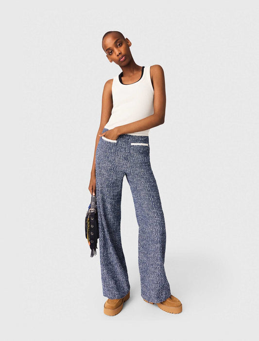 Maje Tweed trousers