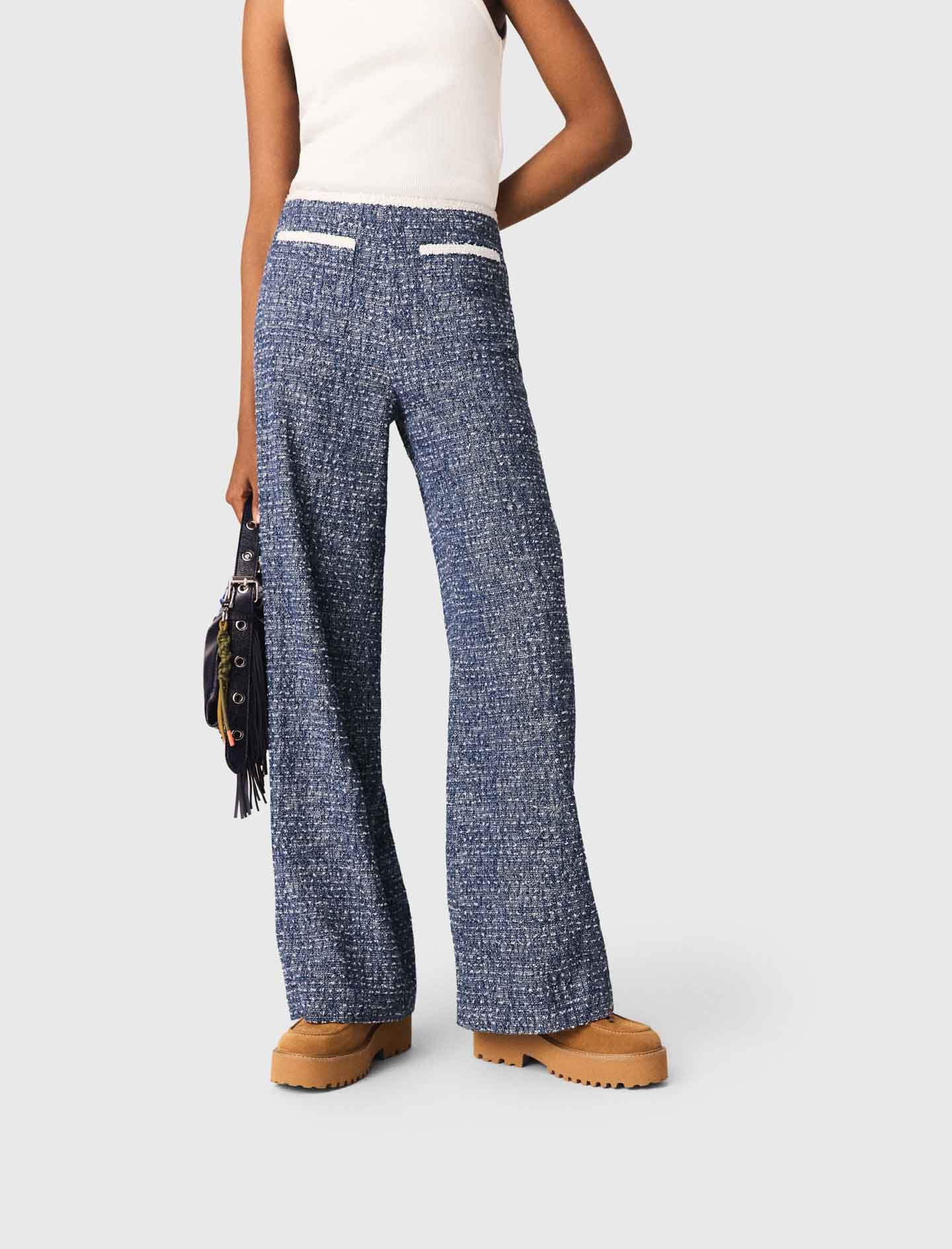 Maje Tweed trousers