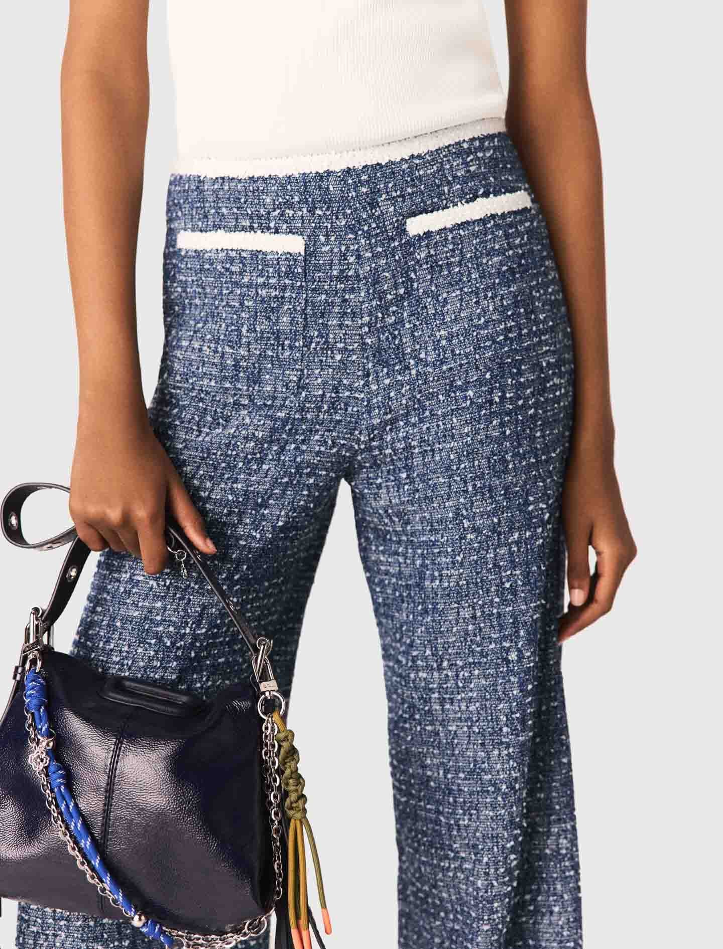 Maje Tweed trousers