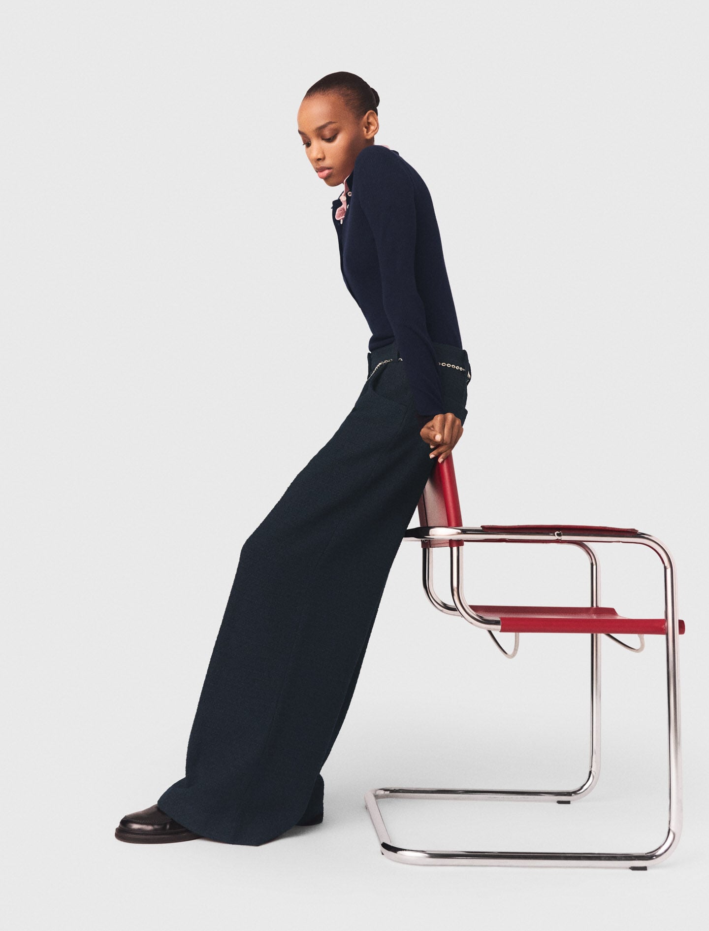 Maje Tweed trousers