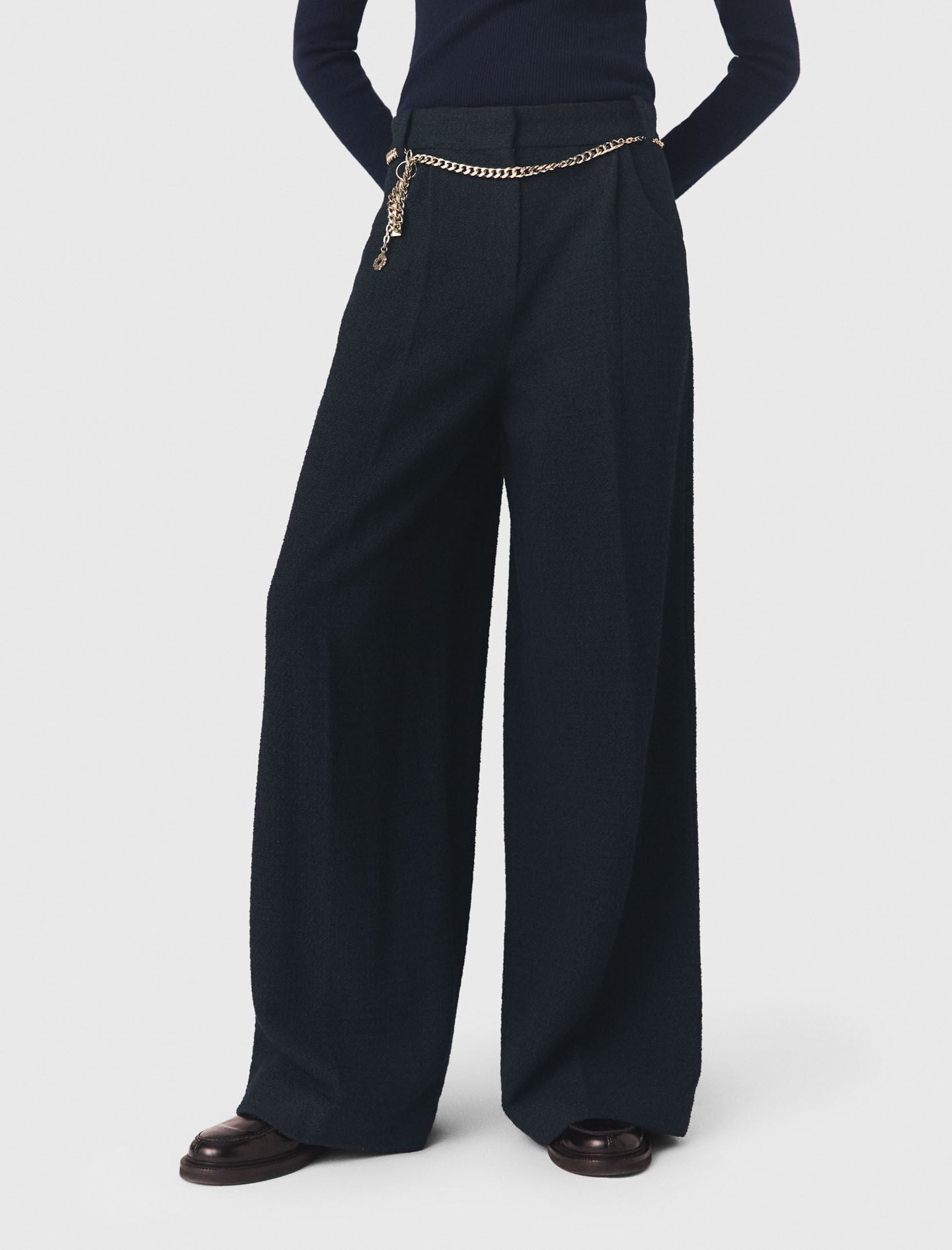 Maje Tweed trousers