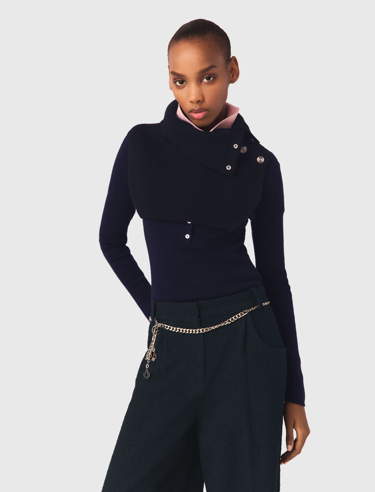 Maje Tweed trousers