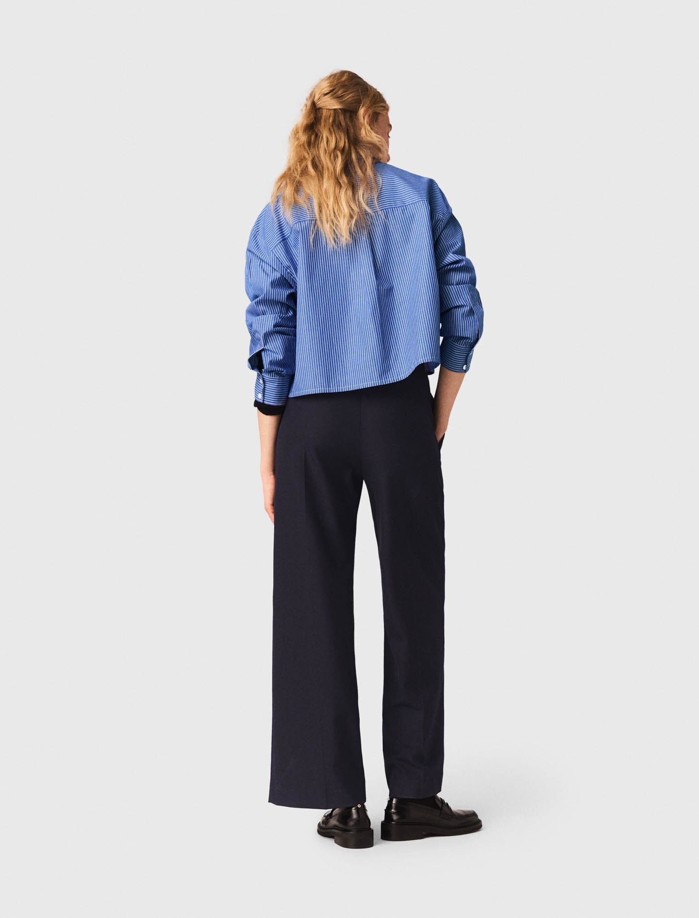 Maje Wide-leg suit trousers