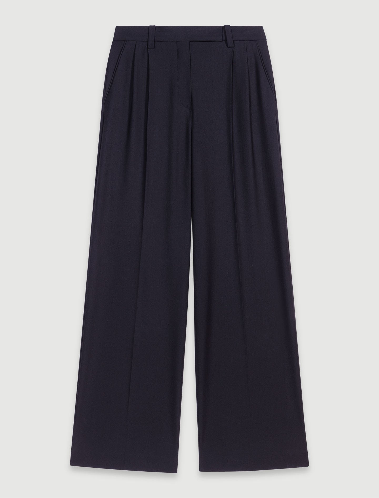 Maje Wide-leg suit trousers