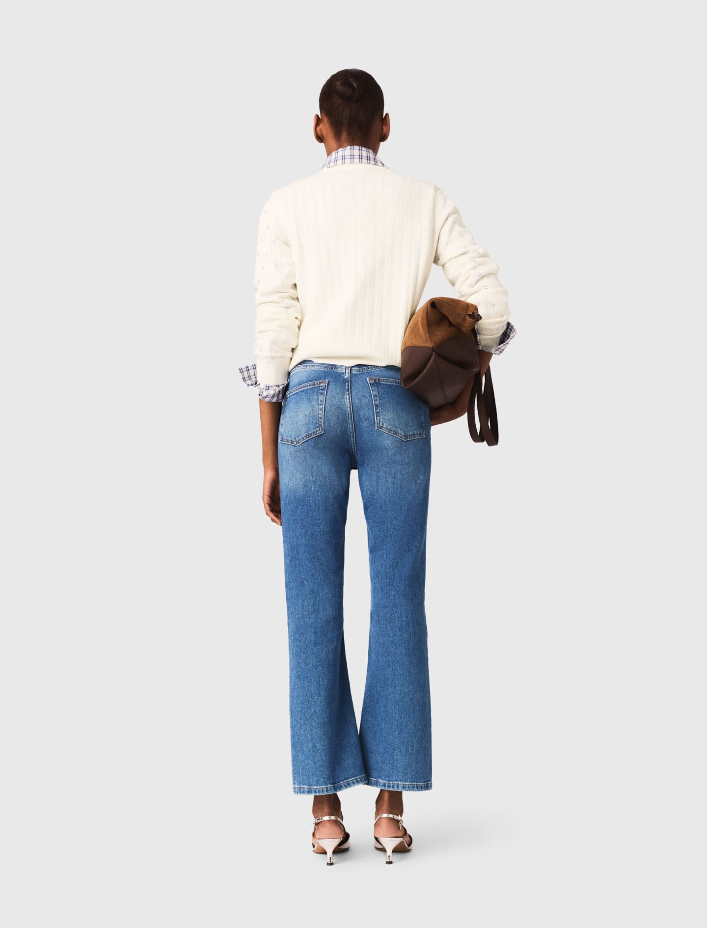 Maje Denim jeans with pockets
