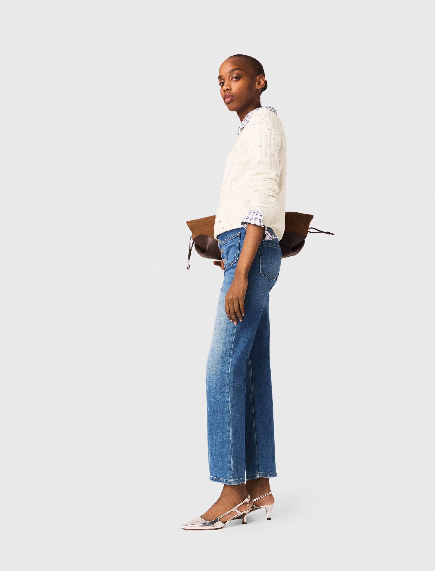 Maje Denim jeans with pockets