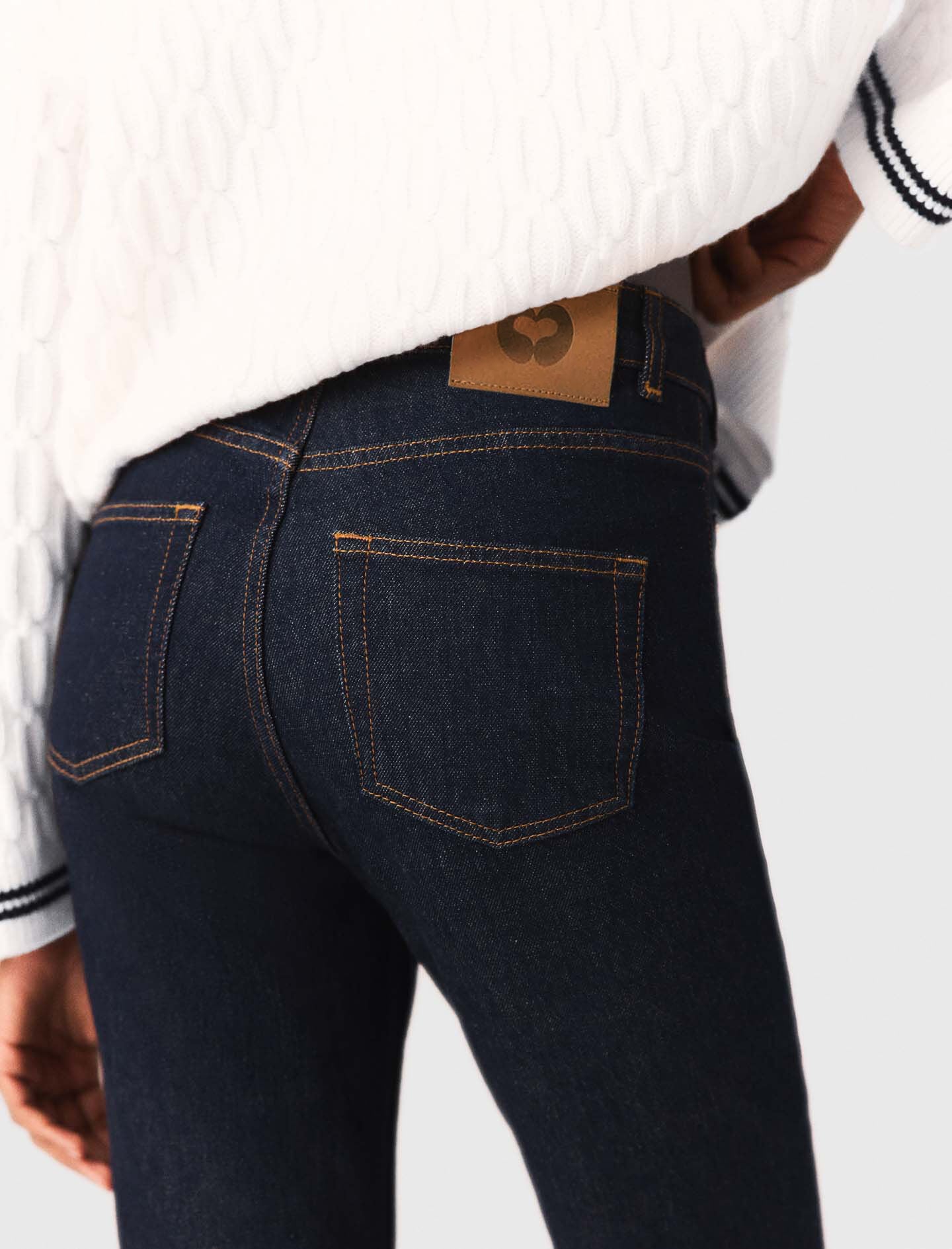 Maje Denim jeans with pockets