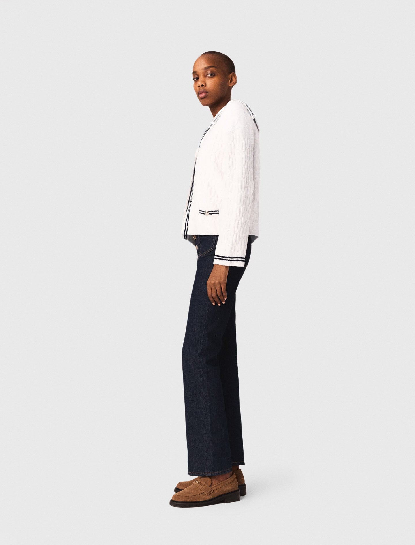 Maje Denim jeans with pockets