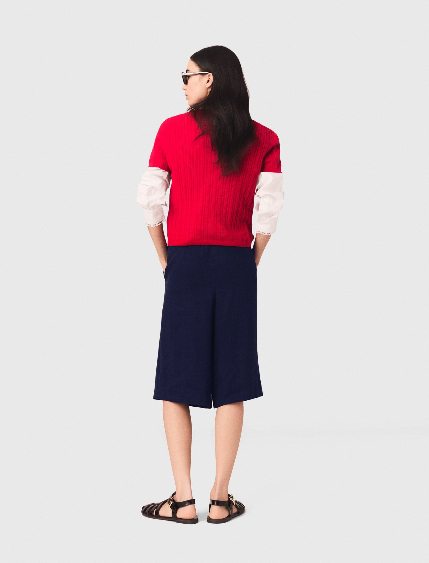 Maje Round-neck sweater