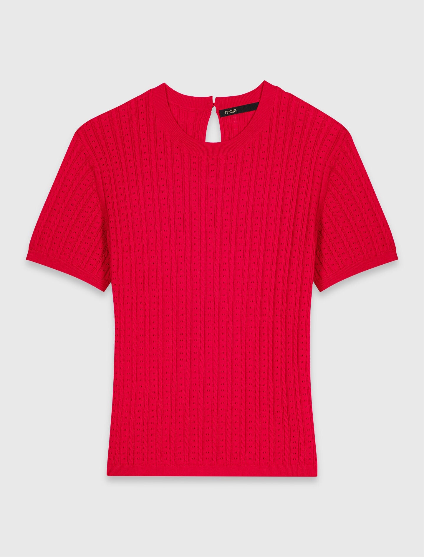 Maje Round-neck sweater